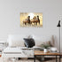 Wandbilder Wohnzimmer XXL Pferde Moderne Bilder Tiere